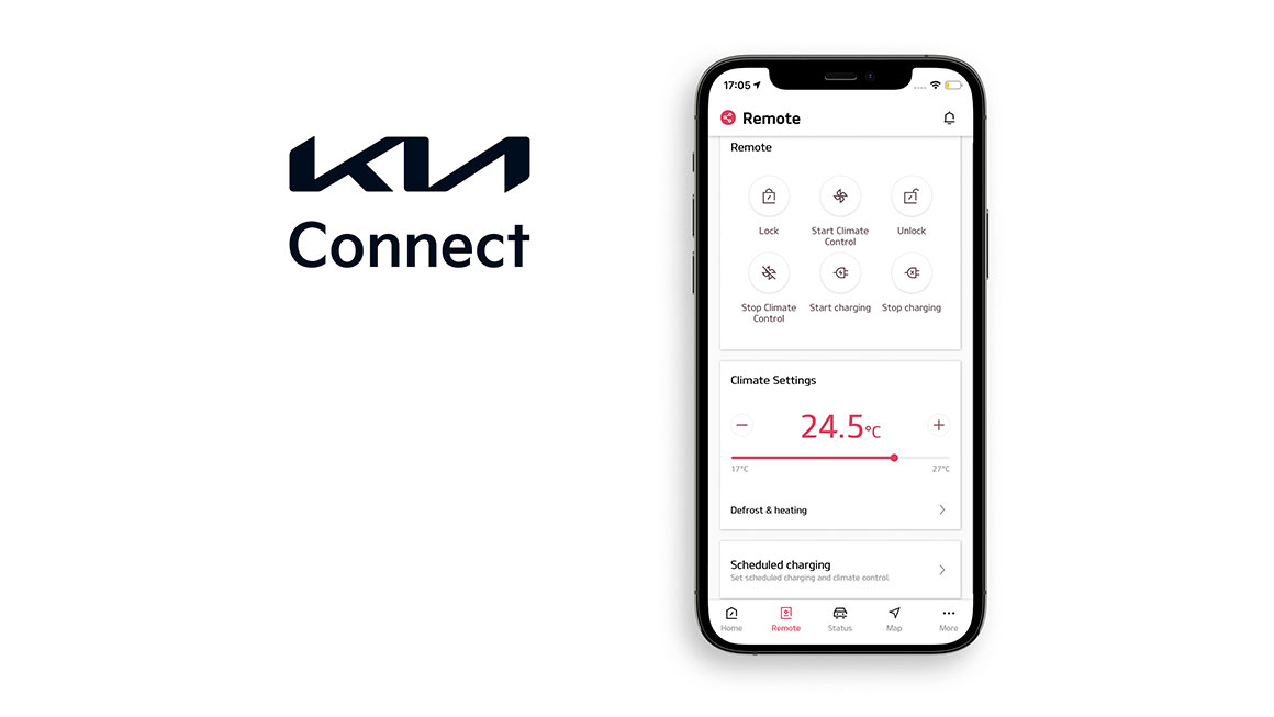 Kia Connect med telefon