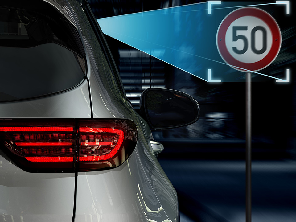 Kia Sportage intelligent speed limit warning